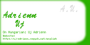 adrienn uj business card